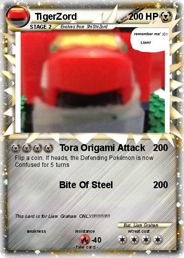 Pokemon TigerZord