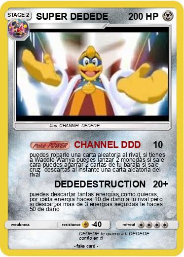 Pokemon SUPER DEDEDE
