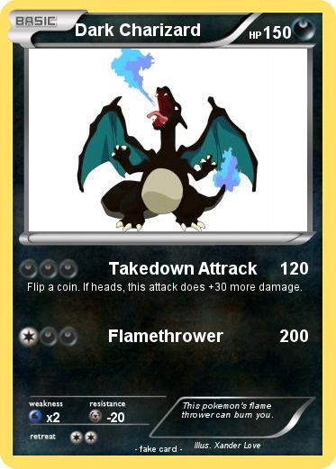 Pokemon Dark Charizard