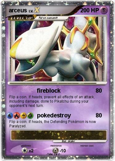Pokemon arceus