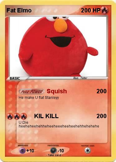 Pokemon Fat Elmo