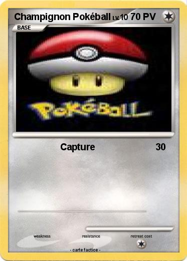 Pokemon Champignon Pokéball