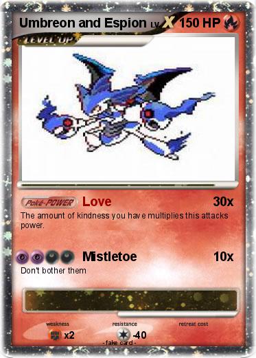 Pokemon Umbreon and Espion