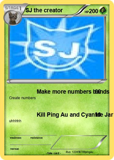 Pokemon SJ the creator
