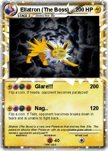 Pokemon Ellatron (The Boss)
