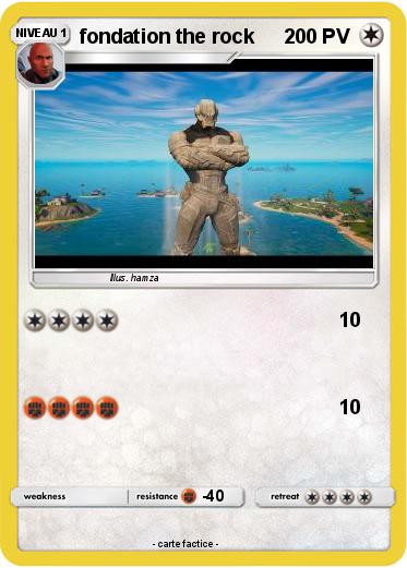 Pokemon fondation the rock