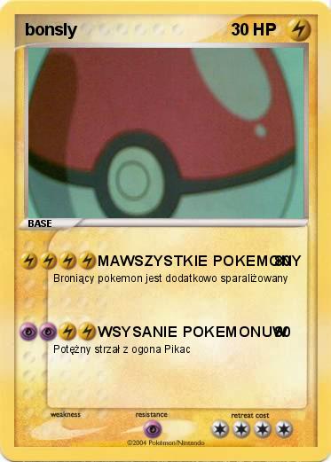 Pokemon bonsly
