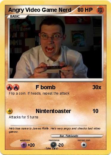 Pokemon Angry Video Game Nerd
