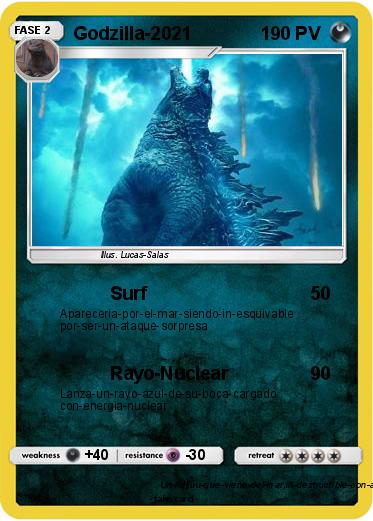 Pokemon Godzilla-2021