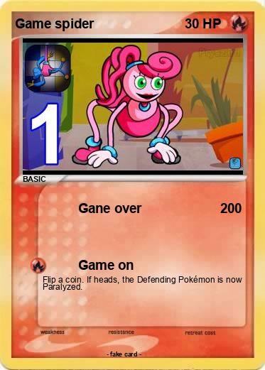Pokemon Game spider