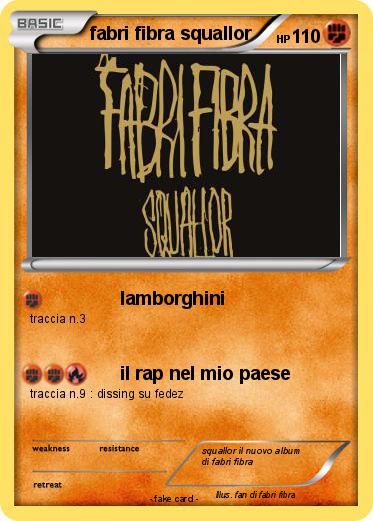 Pokemon fabri fibra squallor