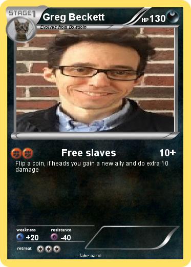 Pokemon Greg Beckett