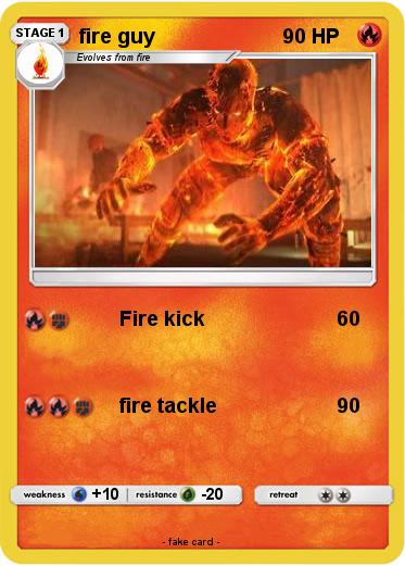 Pokemon fire guy