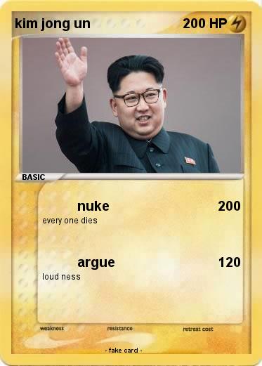 Pokemon kim jong un
