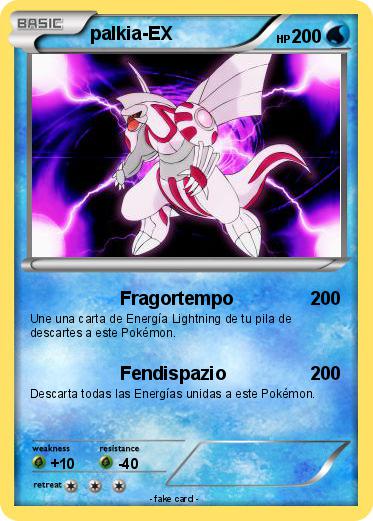 Pokemon palkia-EX