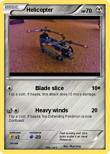Pokemon Helicopter