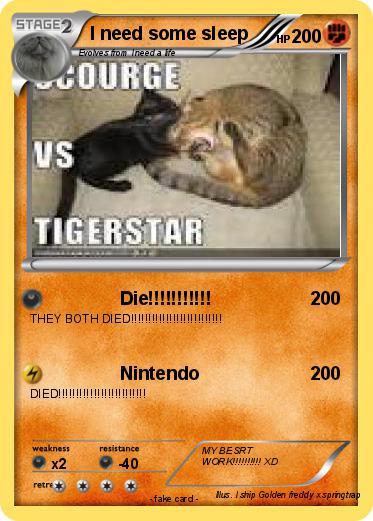 Pokemon I need some sleep