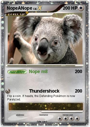 Pokemon NopeANope