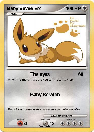 Pokemon Baby Eevee