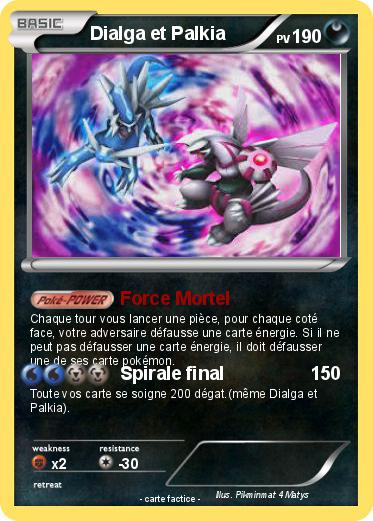 Pokemon Dialga et Palkia