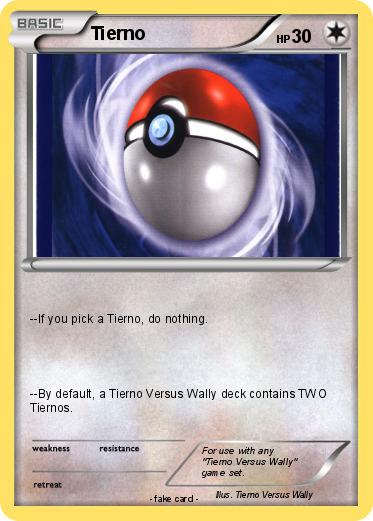 Pokemon Tierno