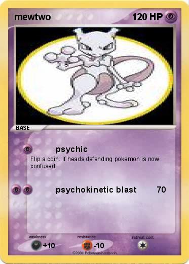 Pokemon mewtwo