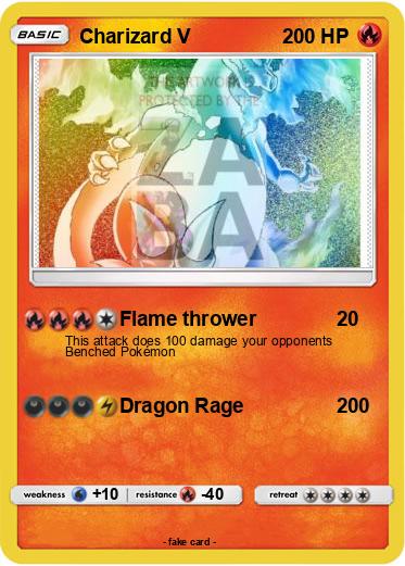 Pokemon Charizard V