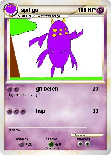 Pokemon spit ga
