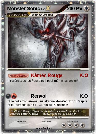 Pokemon Monster Sonic