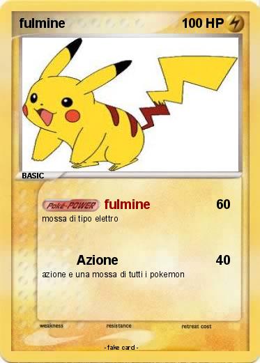 Pokemon fulmine
