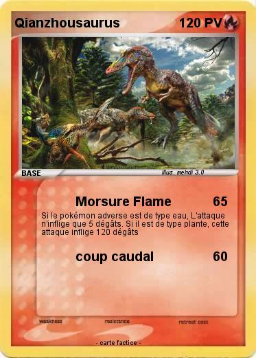 Pokemon Qianzhousaurus