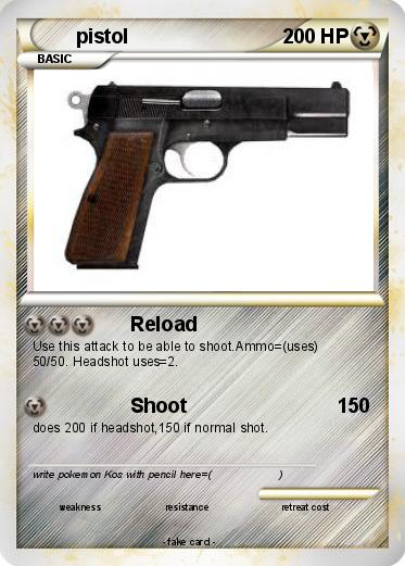 Pokemon pistol