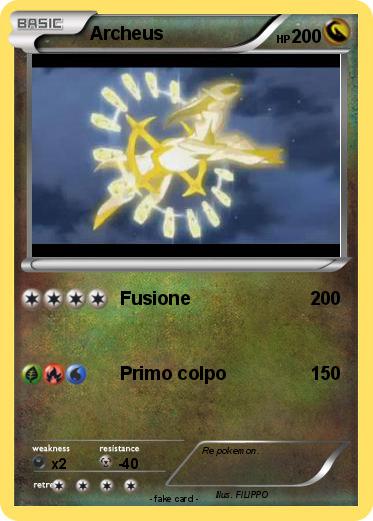 Pokemon Archeus