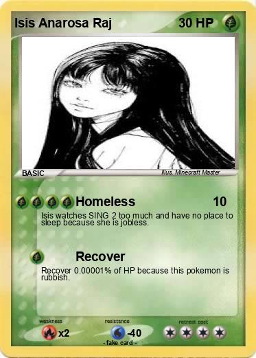 Pokemon Isis Anarosa Raj