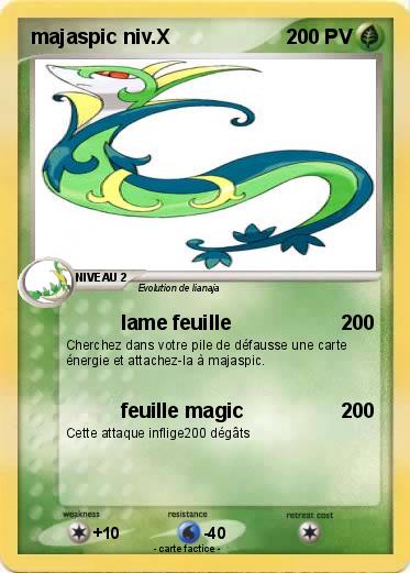 Pokemon majaspic niv.X