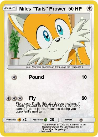 Pokemon Miles ''Tails'' Prower