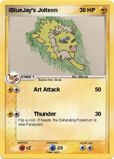 Pokemon iBlueJay's Jolteon