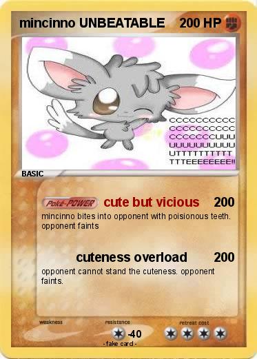Pokemon mincinno UNBEATABLE