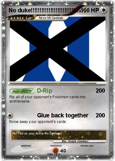 Pokemon No duke!!!!!!!!!!!!!!!!!!!!!!!!!