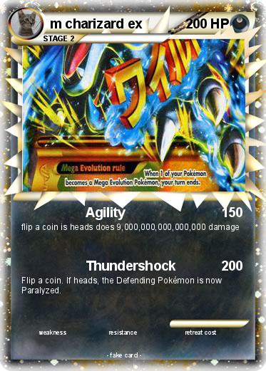 Pokemon m charizard ex