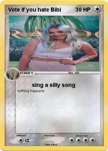 Pokemon Vote if you hate Bibi