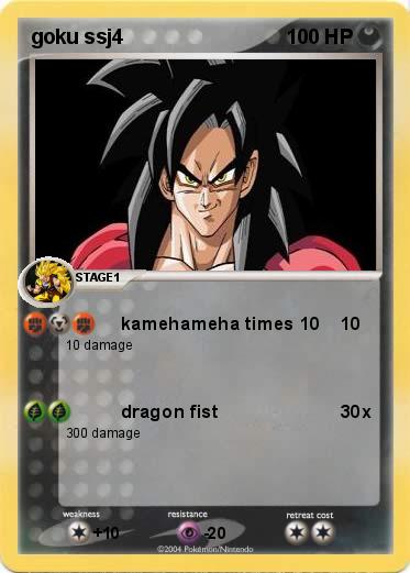 Pokemon goku ssj4