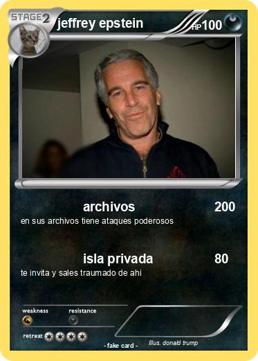 Pokemon jeffrey epstein