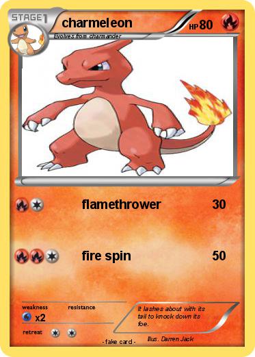 Pokemon charmeleon