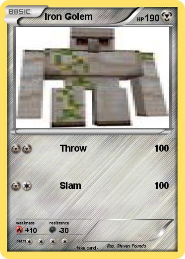 Pokemon Iron Golem