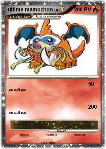Pokemon ultime mamochon