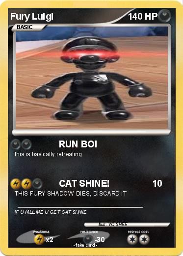 Pokemon Fury Luigi