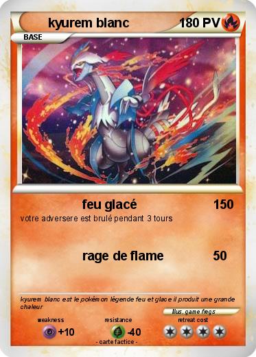 Pokemon kyurem blanc