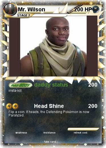 Pokemon Mr. Wilson