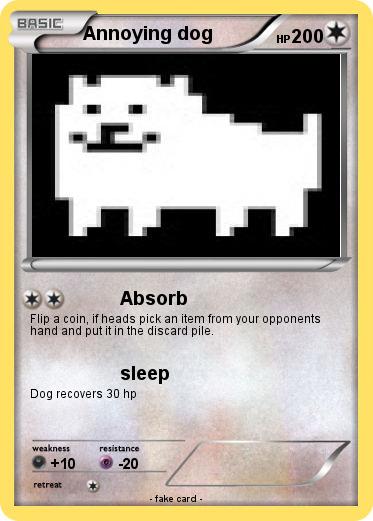 Pokemon Annoying dog